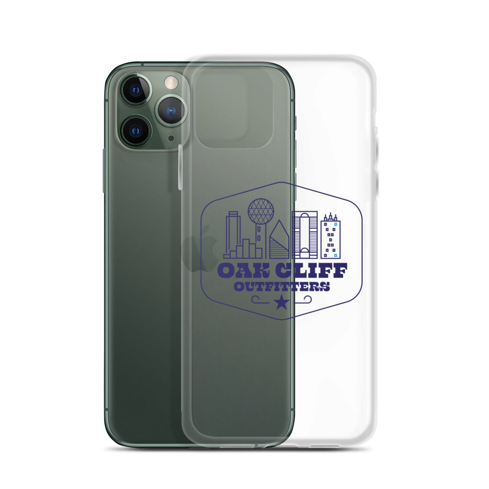 Clear Oak Cliff Outfitter iPhone Case