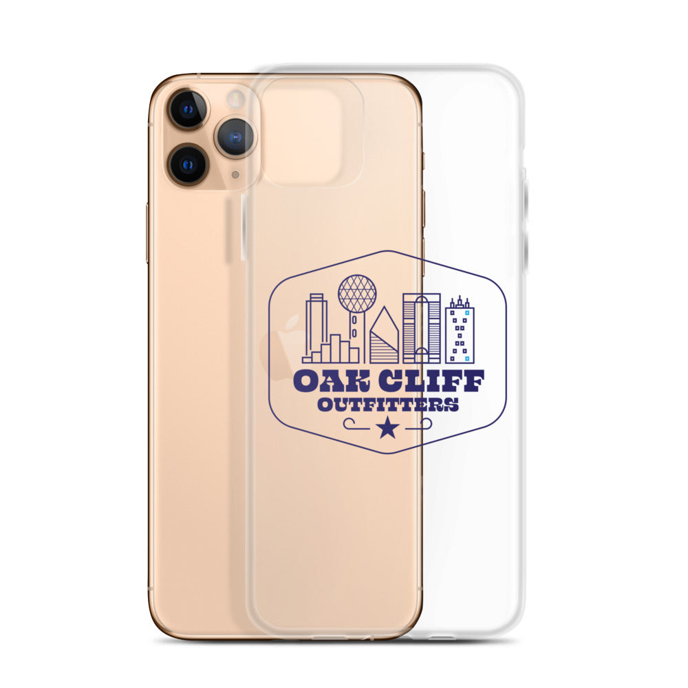 Clear Oak Cliff Outfitter iPhone Case