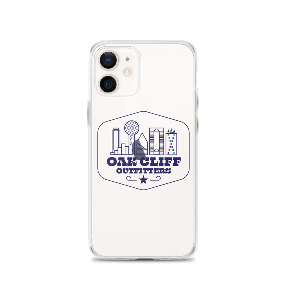 Clear Oak Cliff Outfitter iPhone Case