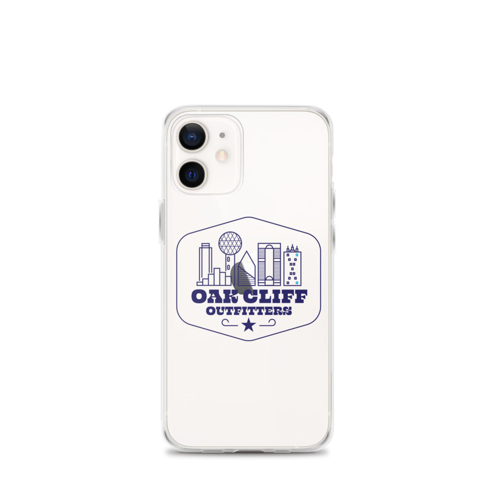 Clear Oak Cliff Outfitter iPhone Case