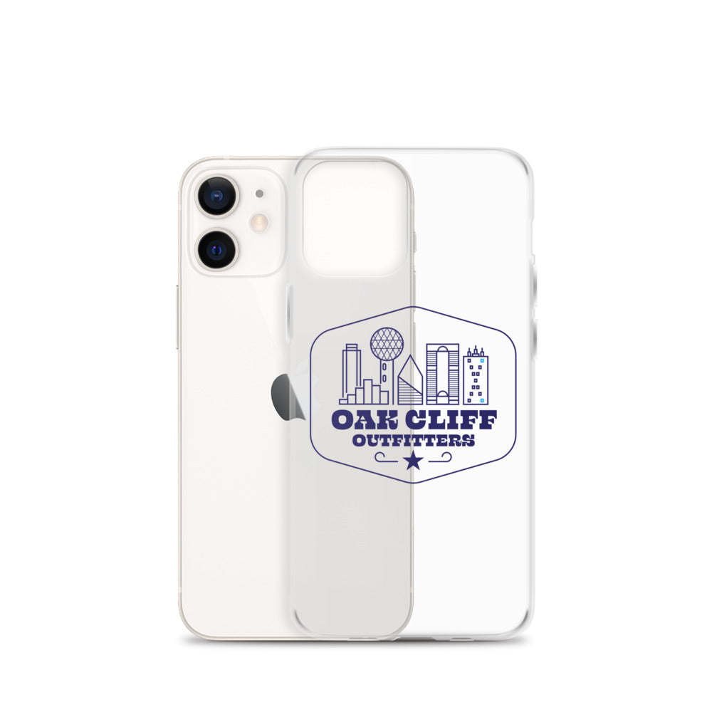 Clear Oak Cliff Outfitter iPhone Case