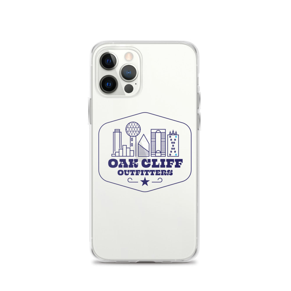 Clear Oak Cliff Outfitter iPhone Case