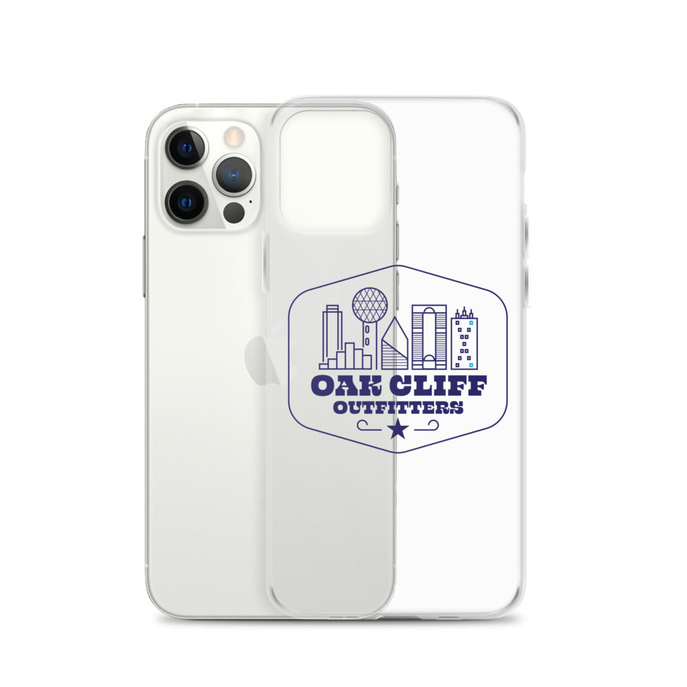 Clear Oak Cliff Outfitter iPhone Case