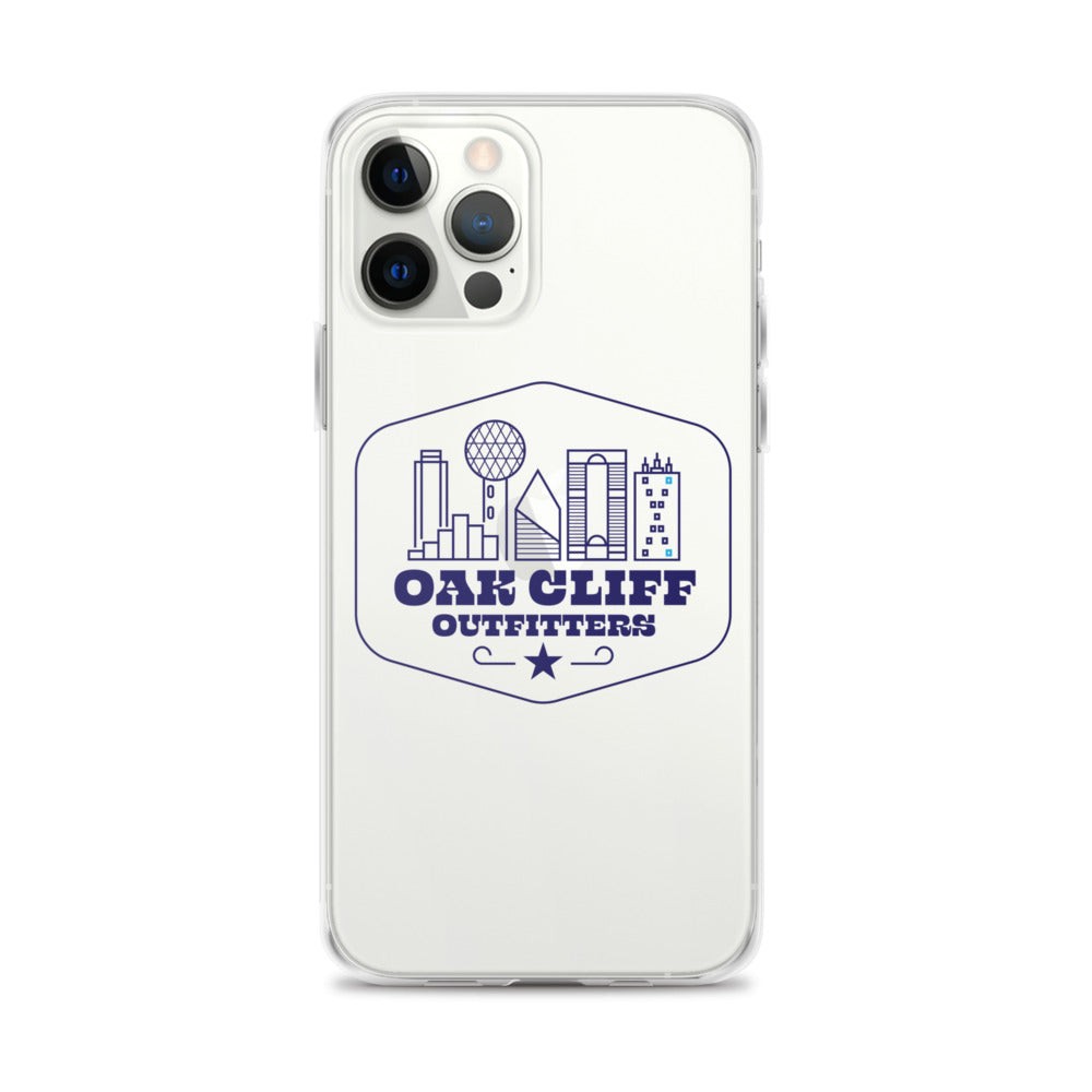 Clear Oak Cliff Outfitter iPhone Case