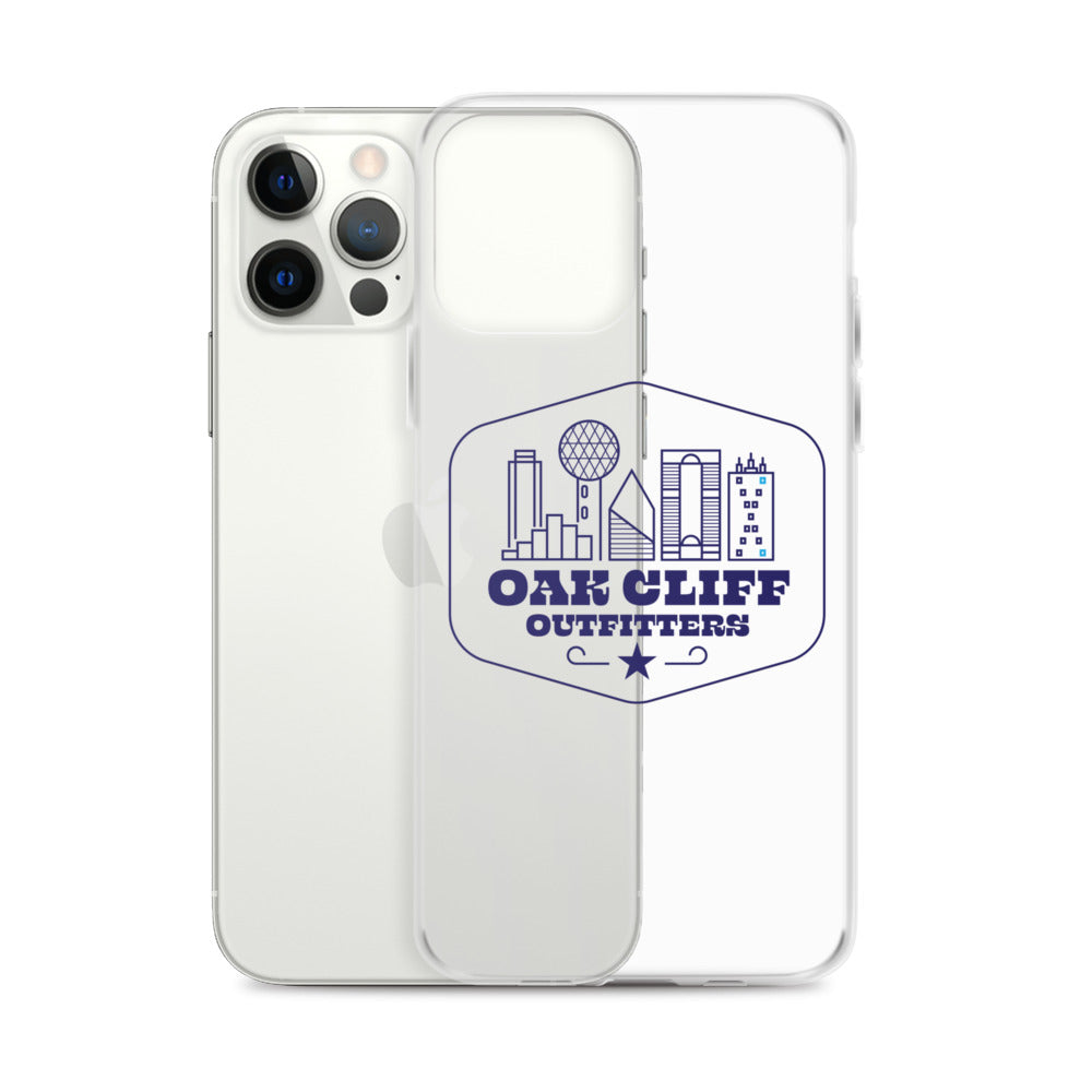 Clear Oak Cliff Outfitter iPhone Case