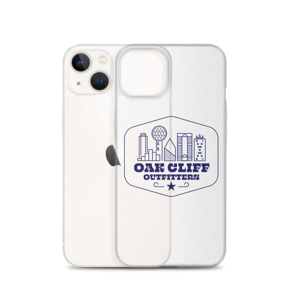 Clear Oak Cliff Outfitter iPhone Case