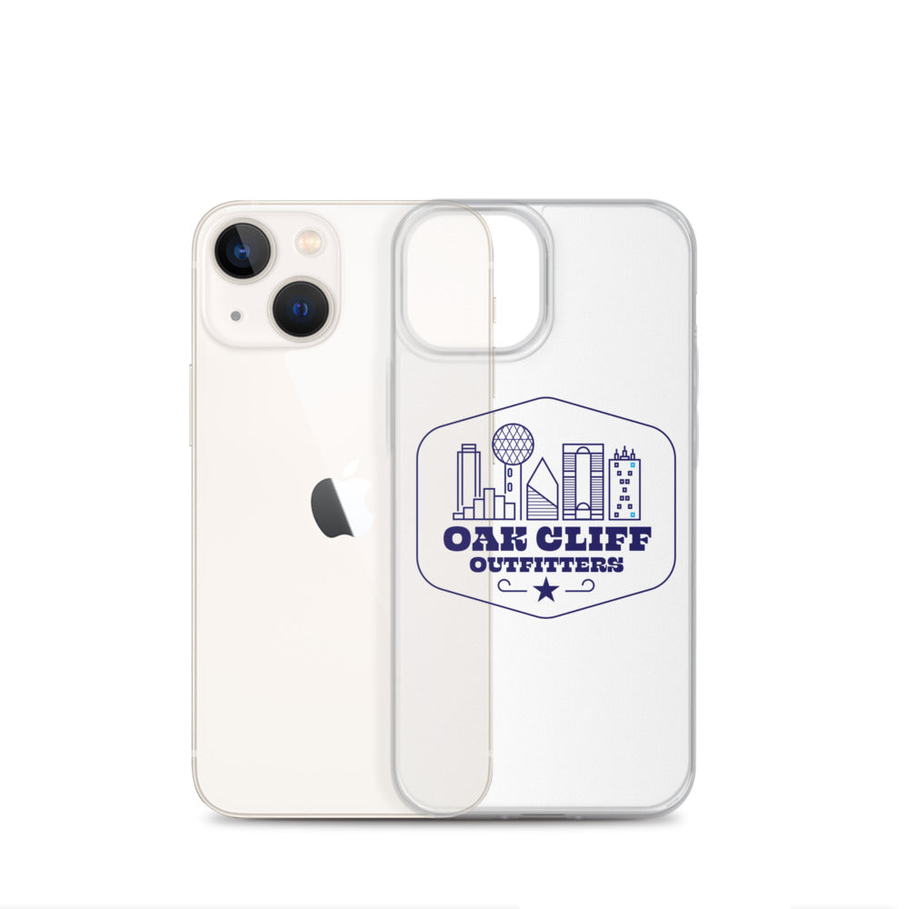 Clear Oak Cliff Outfitter iPhone Case