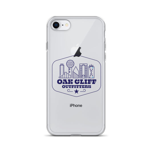 Clear Oak Cliff Outfitter iPhone Case