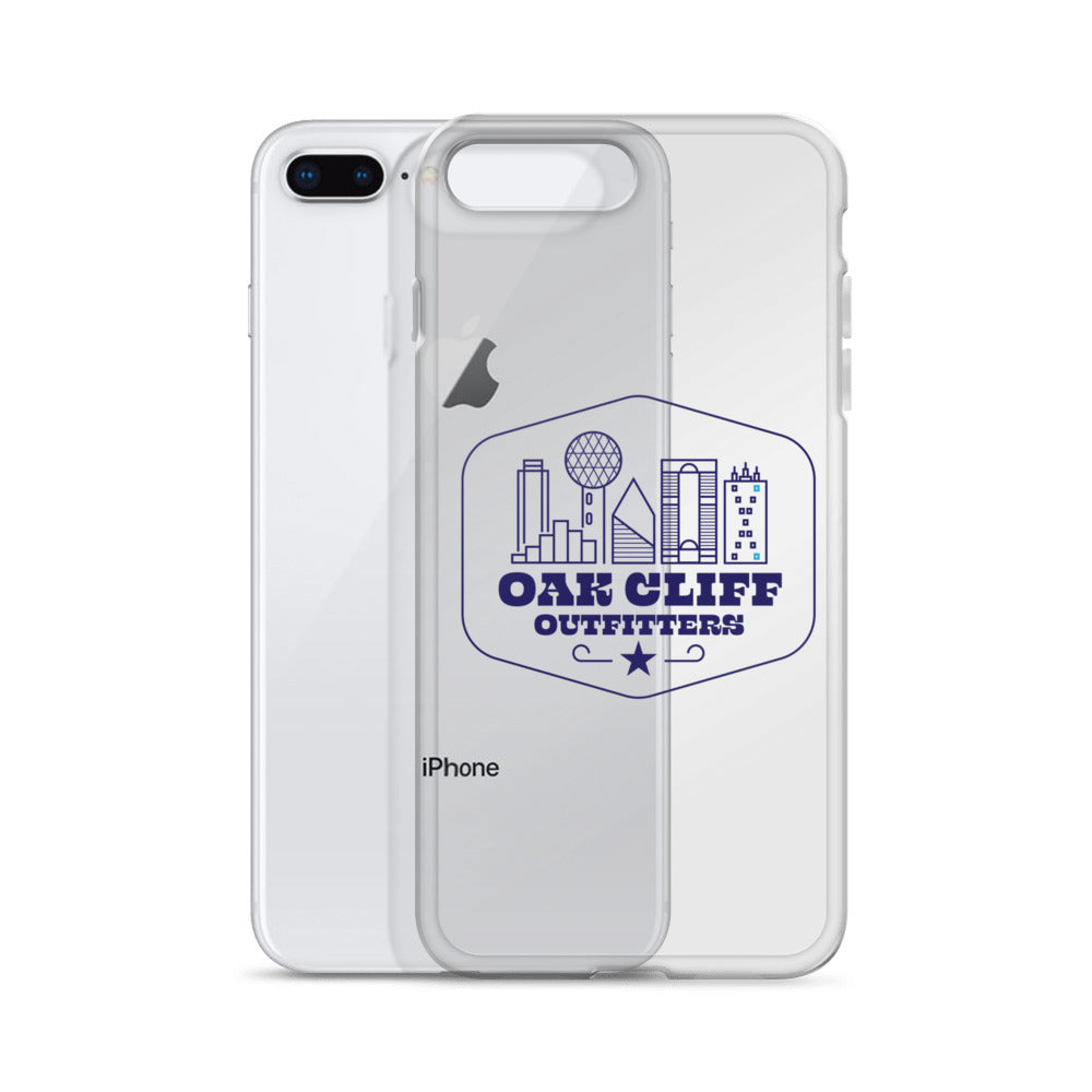 Clear Oak Cliff Outfitter iPhone Case