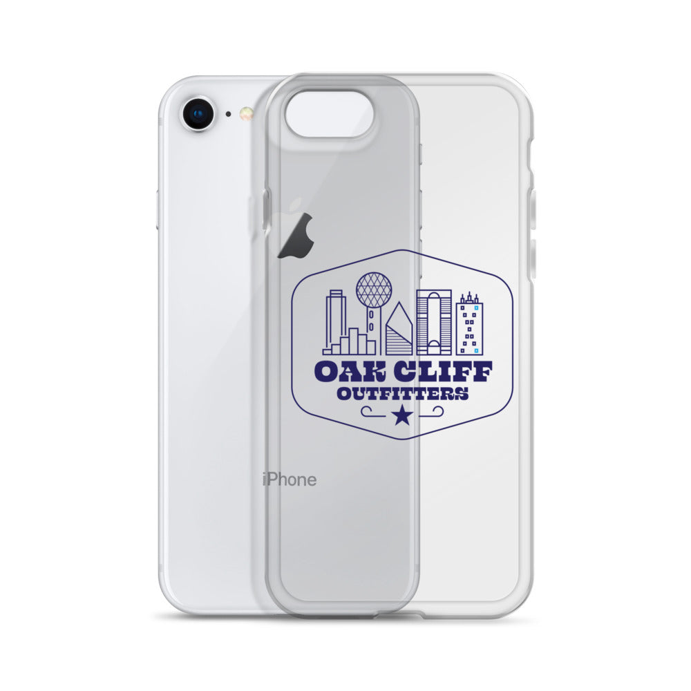 Clear Oak Cliff Outfitter iPhone Case