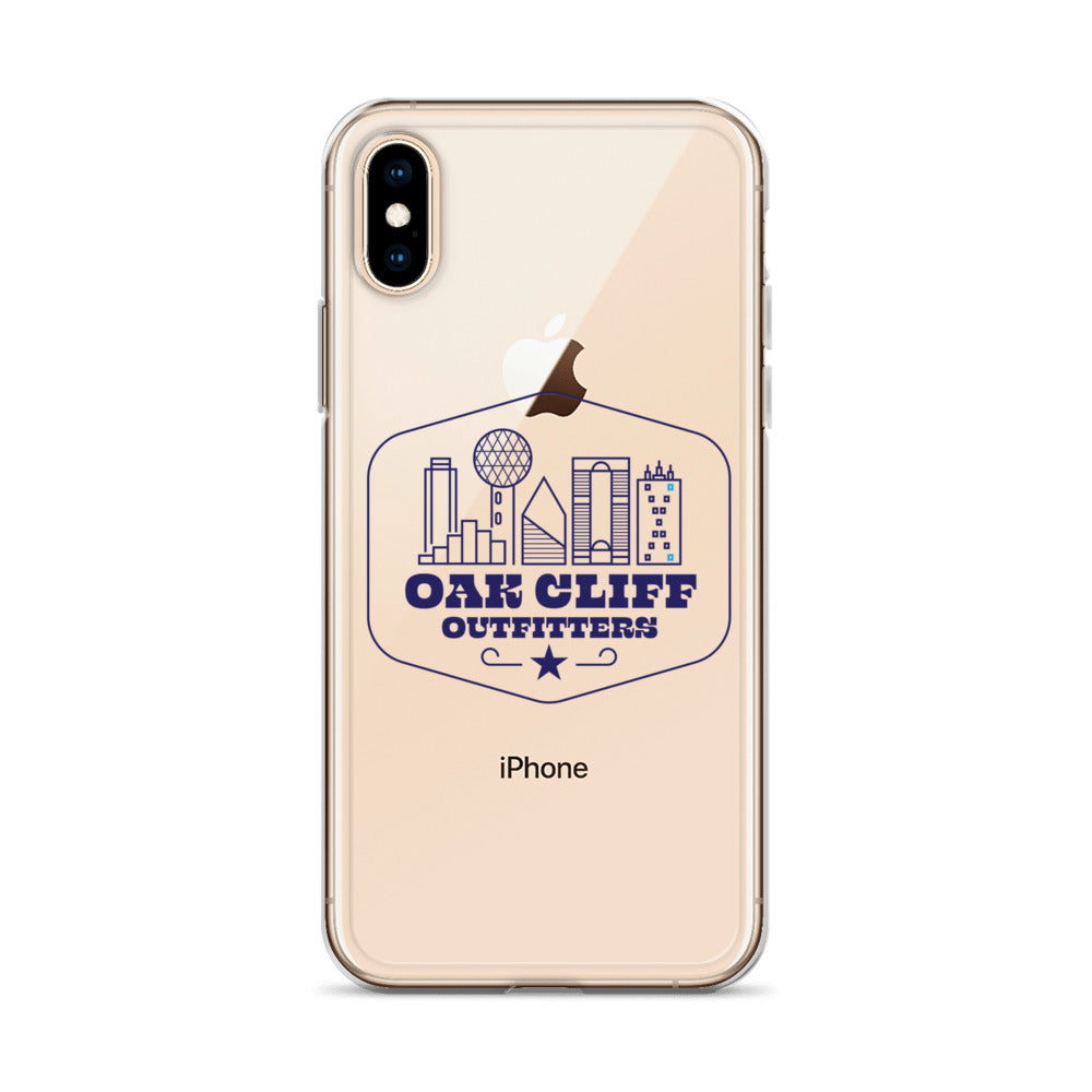 Clear Oak Cliff Outfitter iPhone Case