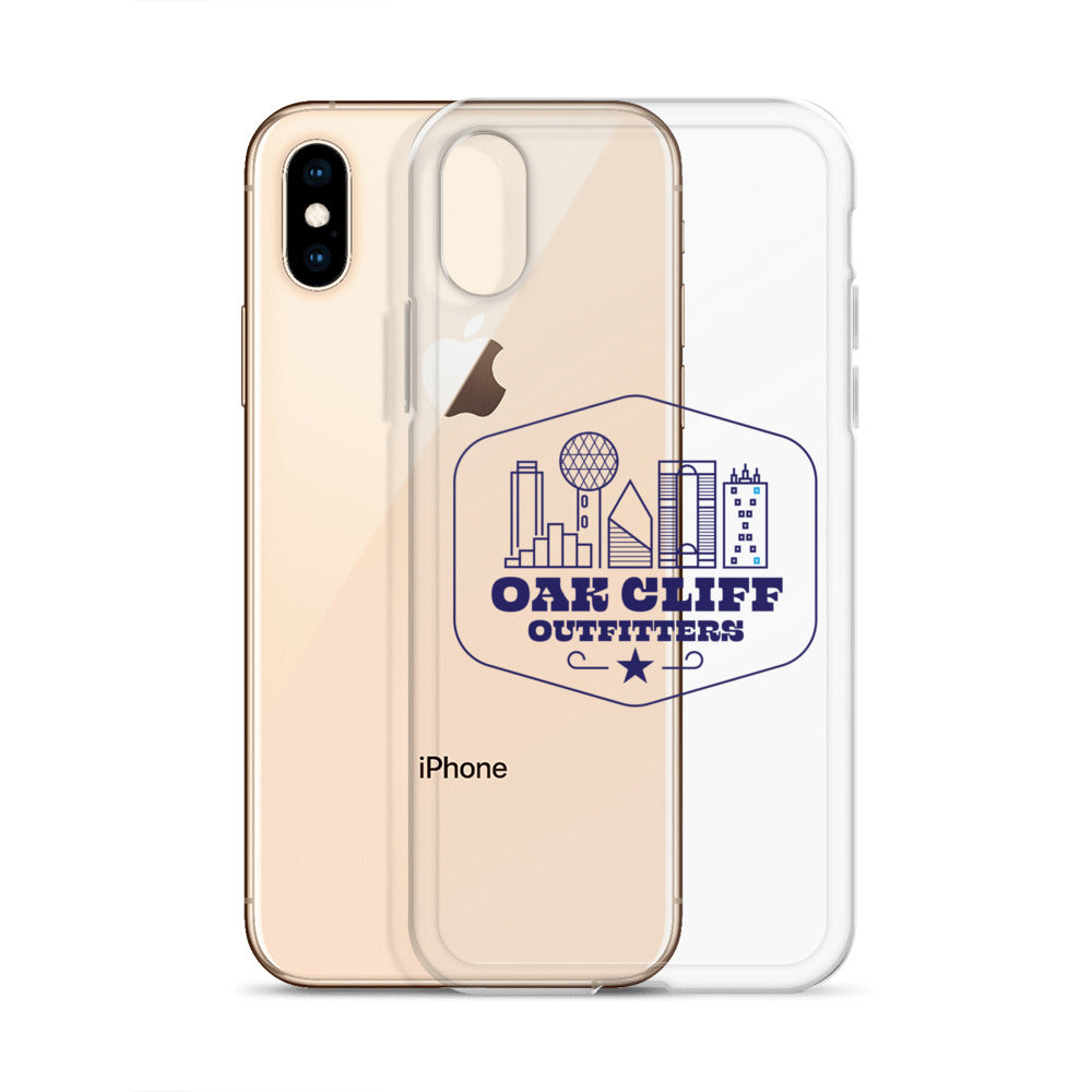 Clear Oak Cliff Outfitter iPhone Case