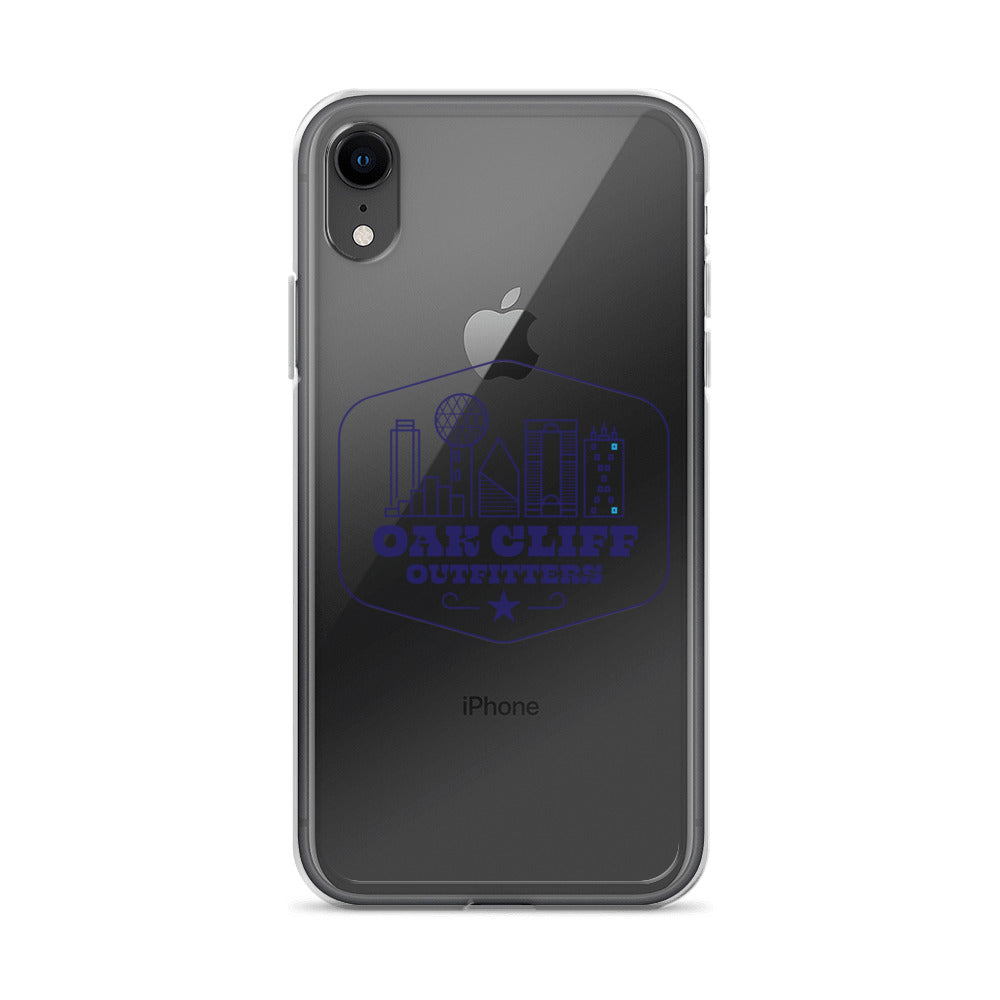 Clear Oak Cliff Outfitter iPhone Case