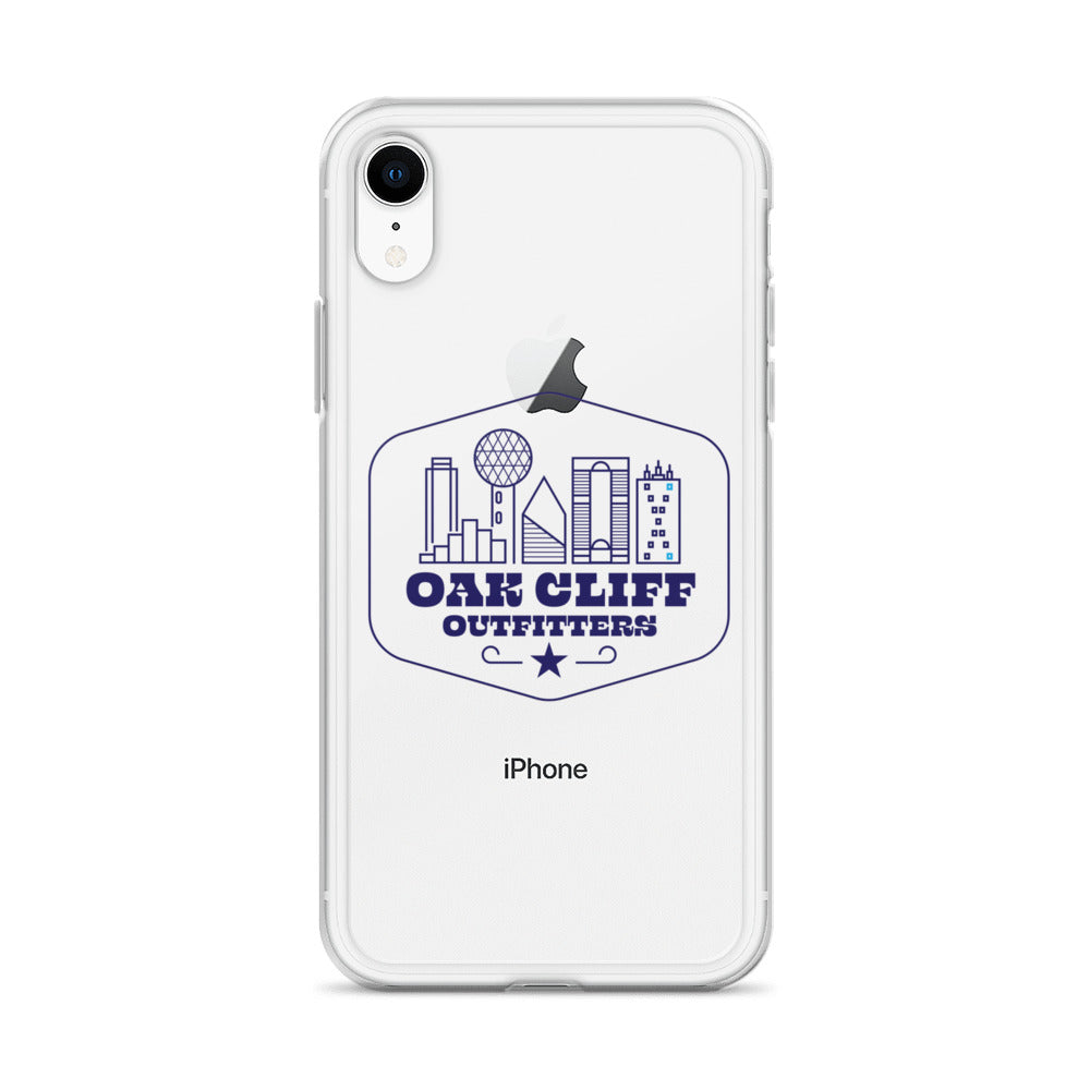 Clear Oak Cliff Outfitter iPhone Case