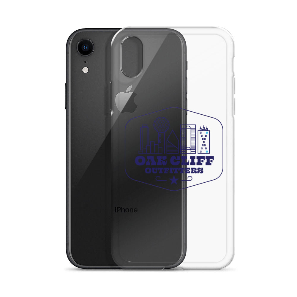 Clear Oak Cliff Outfitter iPhone Case