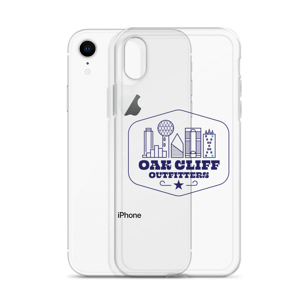 Clear Oak Cliff Outfitter iPhone Case