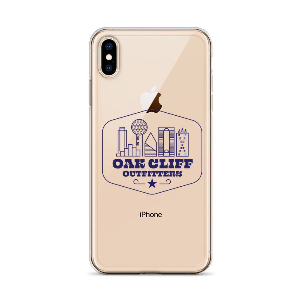 Clear Oak Cliff Outfitter iPhone Case