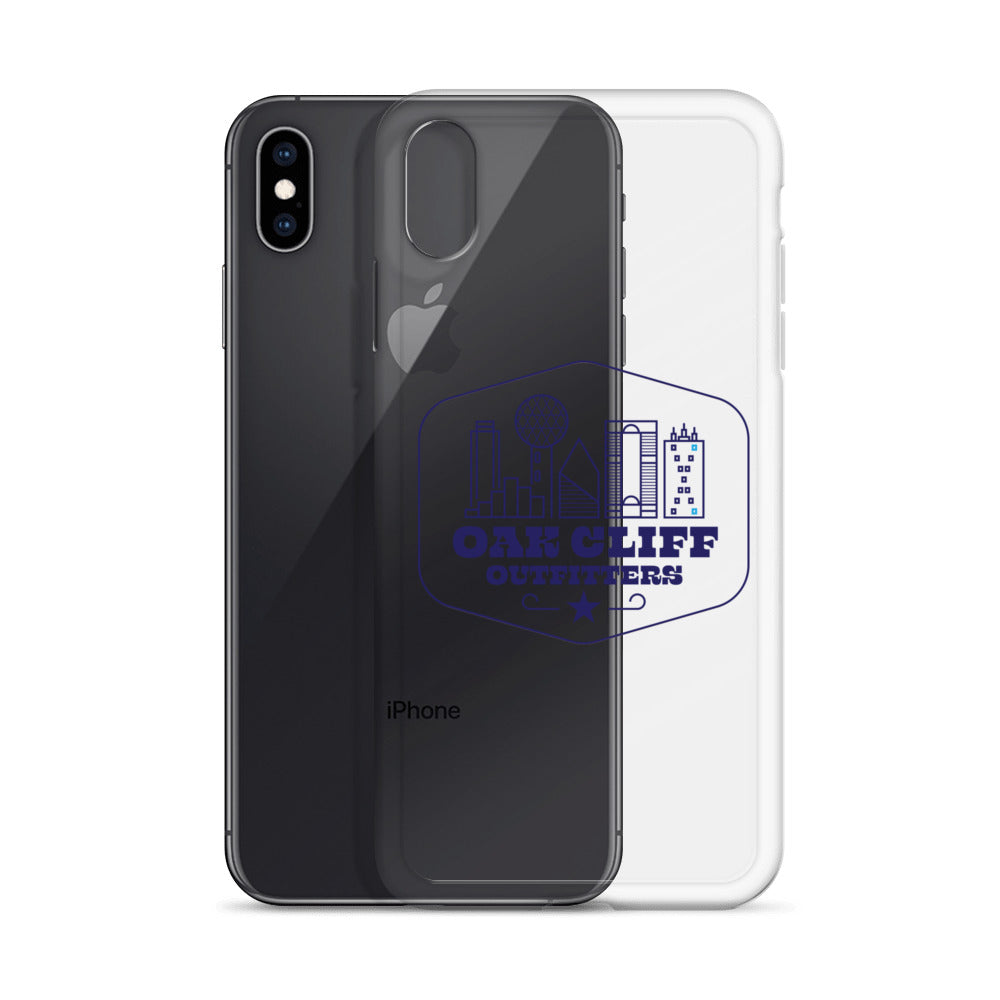 Clear Oak Cliff Outfitter iPhone Case