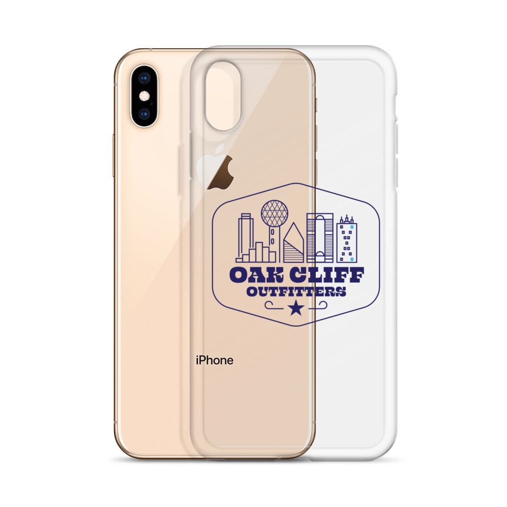 Clear Oak Cliff Outfitter iPhone Case